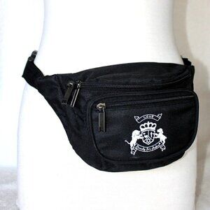 Black White Belt Beauty for Ashes® Logo Pouch Waist Hiking Sport Travel Pack Bag
